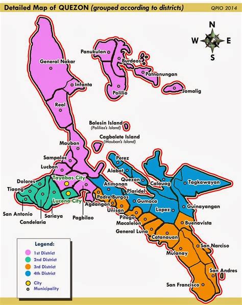 3rd district of quezon province list